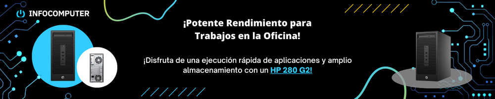 Compra en Infocomputer un Ordenador de Sobremesa HP 280 G2 Torre